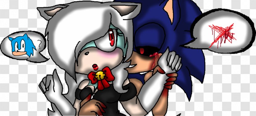 Sonic The Hedgehog Fan Art - Watercolor - Foxy Vs Sonicexe Transparent PNG