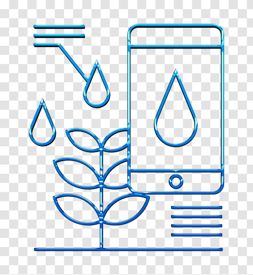 Agriculture Icon Control Iot - Symbol Line Art Transparent PNG