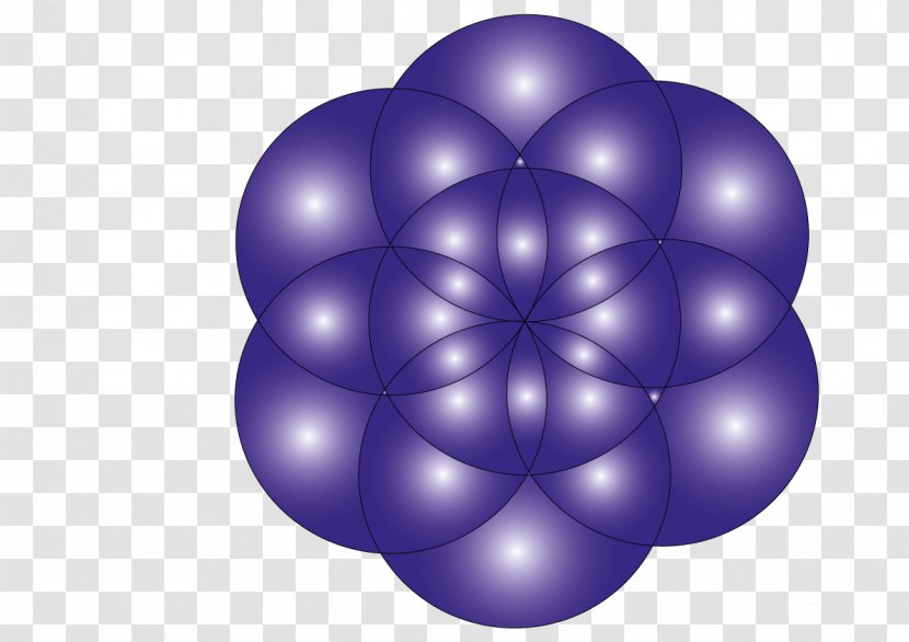 Sphere Symmetry - Blue - Design Transparent PNG