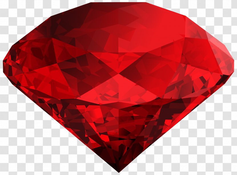 Gemstone Ruby Diamond Clip Art - Stock Photography - Gemini Transparent PNG