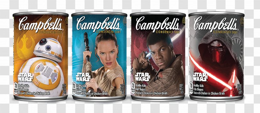 Campbell's Soup Cans Campbell Company Star Wars The Force - Lucasfilm Transparent PNG