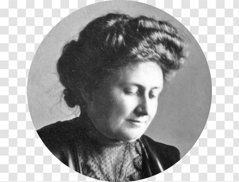 Maria Montessori The Discovery Of Child Education School - Forehead Transparent PNG
