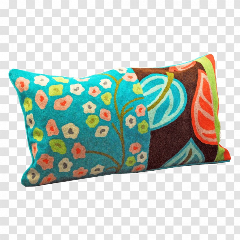 Throw Pillows Crewel Embroidery Cushion - Pillow Transparent PNG