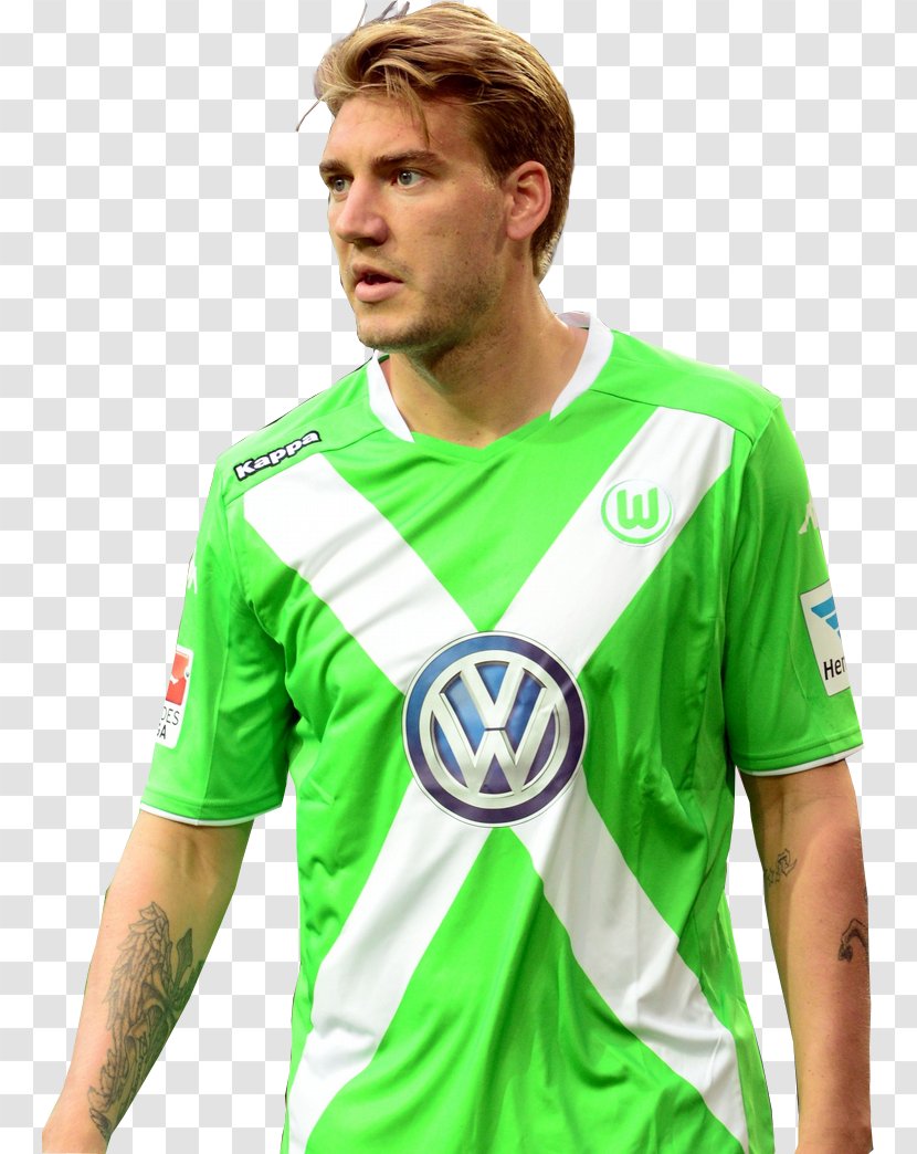 Nicklas Bendtner VfL Wolfsburg Bundesliga Football - Lord Transparent PNG