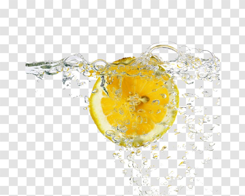 Lemon Juice Water Drinking Transparent PNG