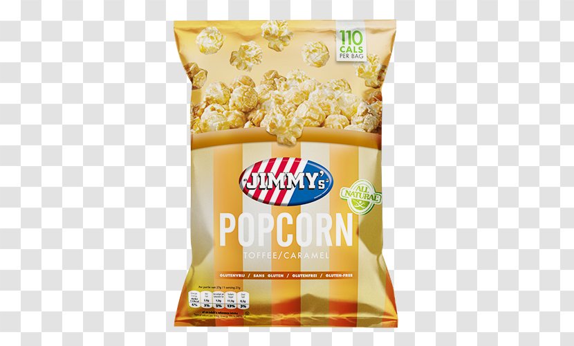 Corn Flakes Popcorn Caramel Kettle Junk Food - Toffee Transparent PNG