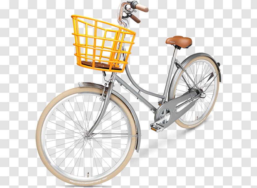 Bicycle Pedals Wheels Frames Saddles - Basket Transparent PNG
