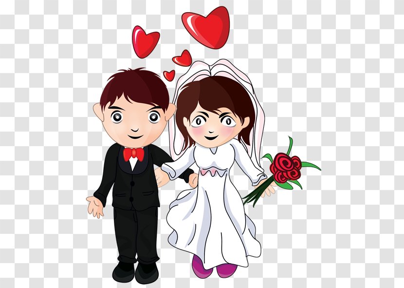 Cartoon Wedding Bridegroom Clip Art - Heart - Groom Cliparts Transparent PNG