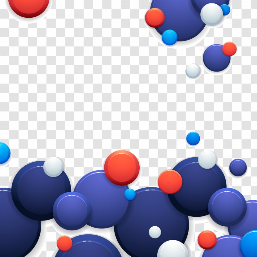 Blue Circle Point - Artworks - Vector Wave Transparent PNG