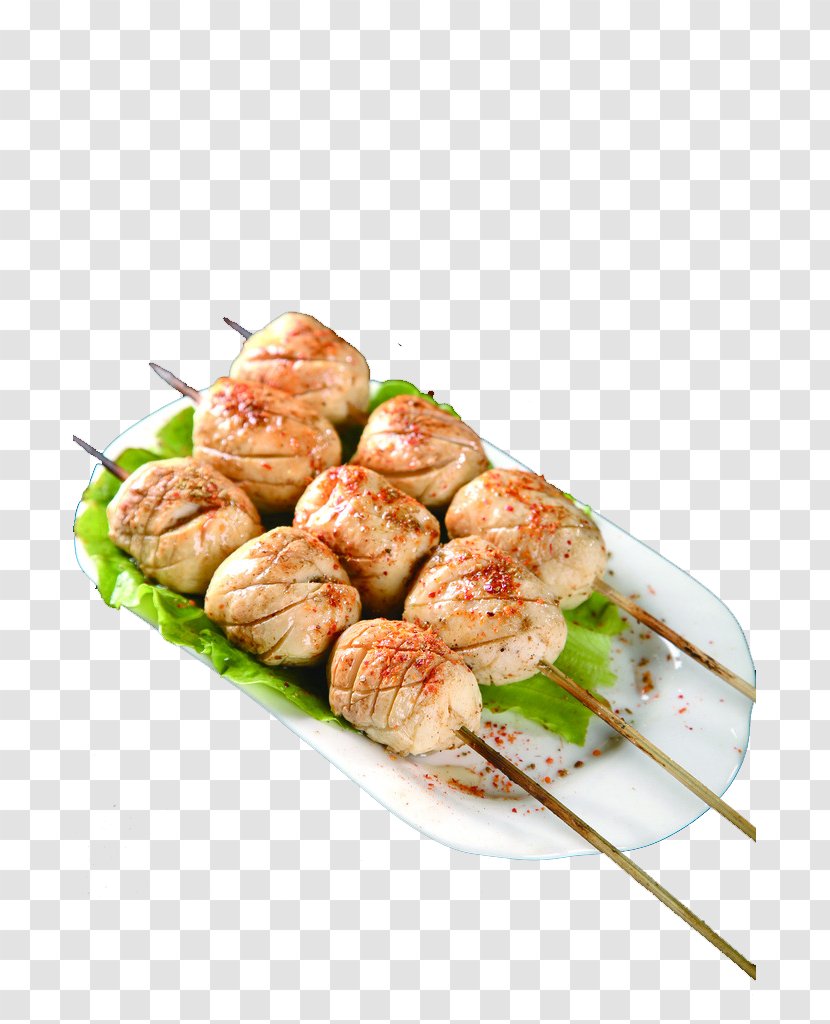 Yakitori Churrasco Barbecue Fish Ball Kebab - Brochette - Grill Pill Transparent PNG