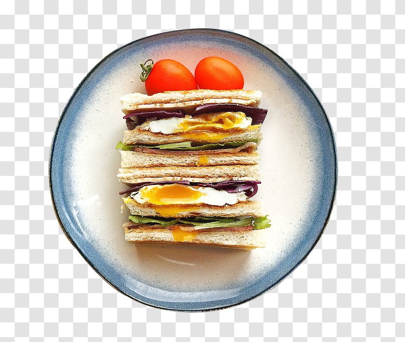 Breakfast Sandwich Bacon, Egg And Cheese - Vegetarian Food - Bacon Transparent PNG
