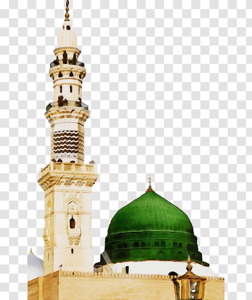 Al Masjid An Nabawi Mosque Dome Bareilly Sharif Dargah - Prophets And Messengers In Islam - Finial Transparent PNG