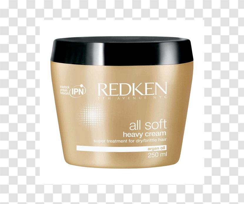 Redken All Soft Heavy Cream Mask Shampoo Hair Care Conditioner - Skin Transparent PNG