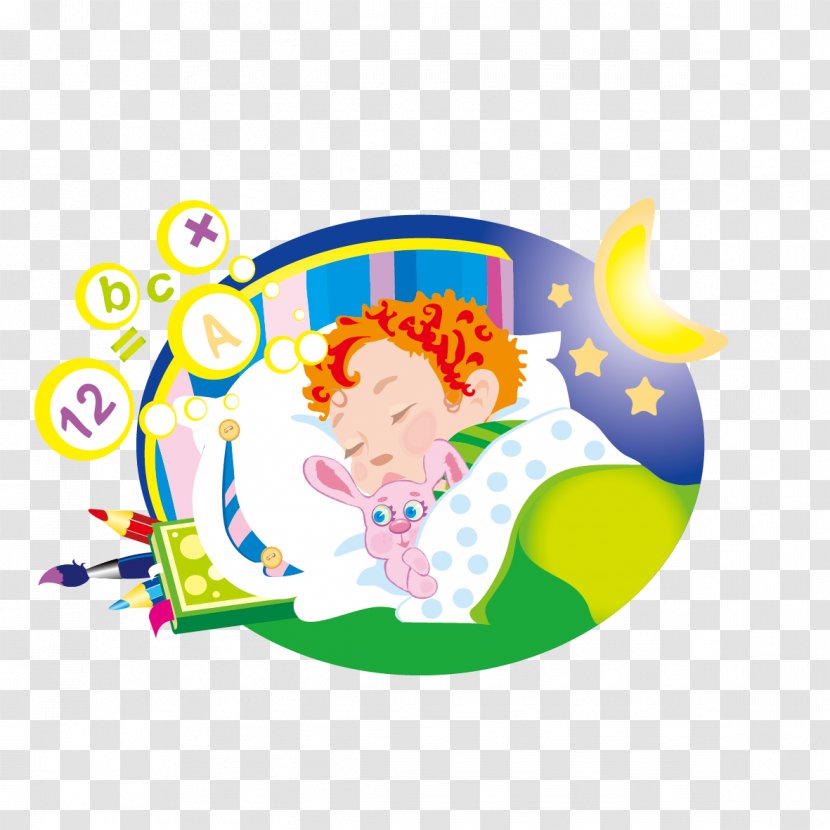 Child Euclidean Vector - Baby Toys - Sleeping Learning Transparent PNG