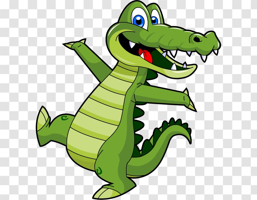 Alligator Crocodile Cartoon Clip Art - Fauna - Pictures For Kids Transparent PNG