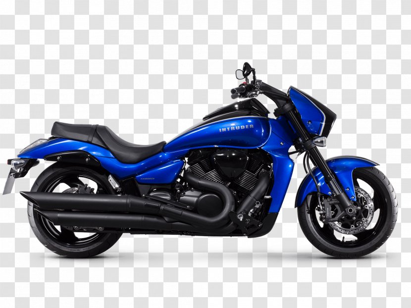 Suzuki Boulevard M109R M50 Motorcycle Cruiser - Automotive Design - Blue Transparent PNG