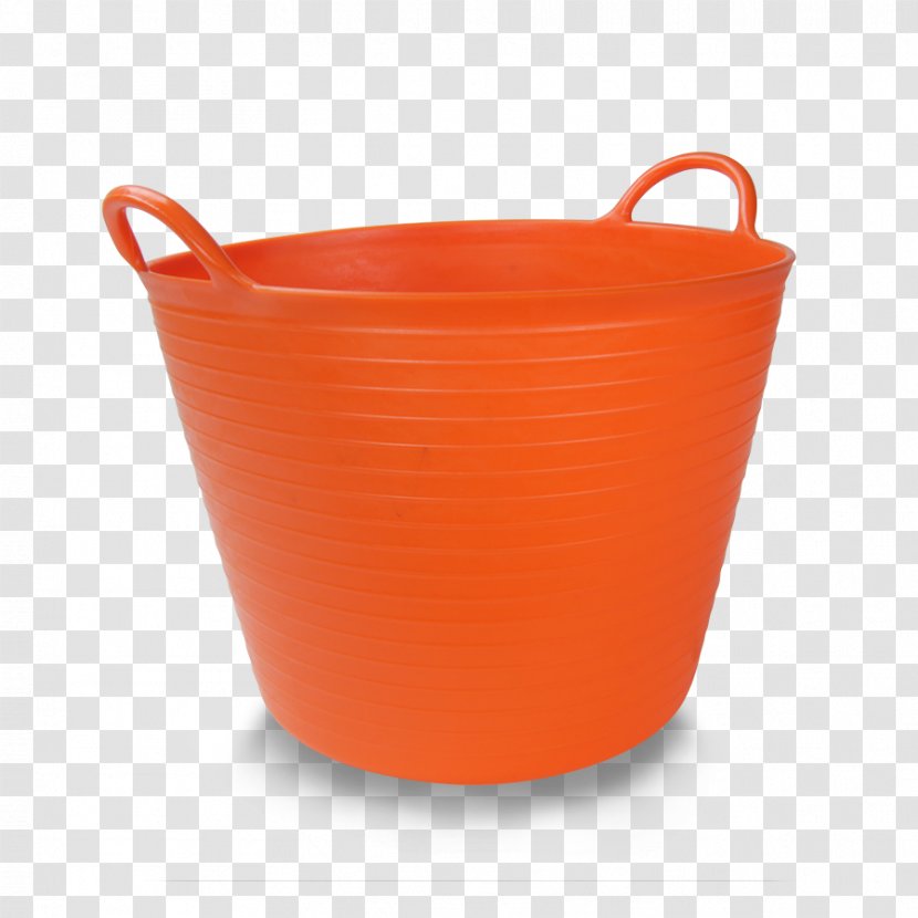 Plastic Bucket Yellow Color - Newness Transparent PNG