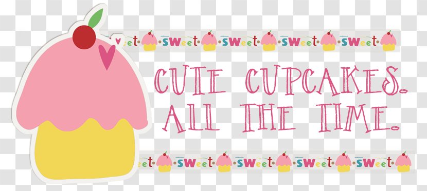 Cupcake Bakery Your Cup Of Cake Torte - Cute Banner Transparent PNG