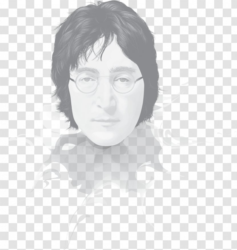 Nose Drawing Cheek Sketch - Frame - John Lennon Transparent PNG