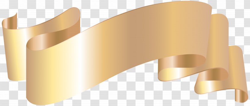 Brass Angle Design Product - Banner Gold Deco Clip Art Image Transparent PNG