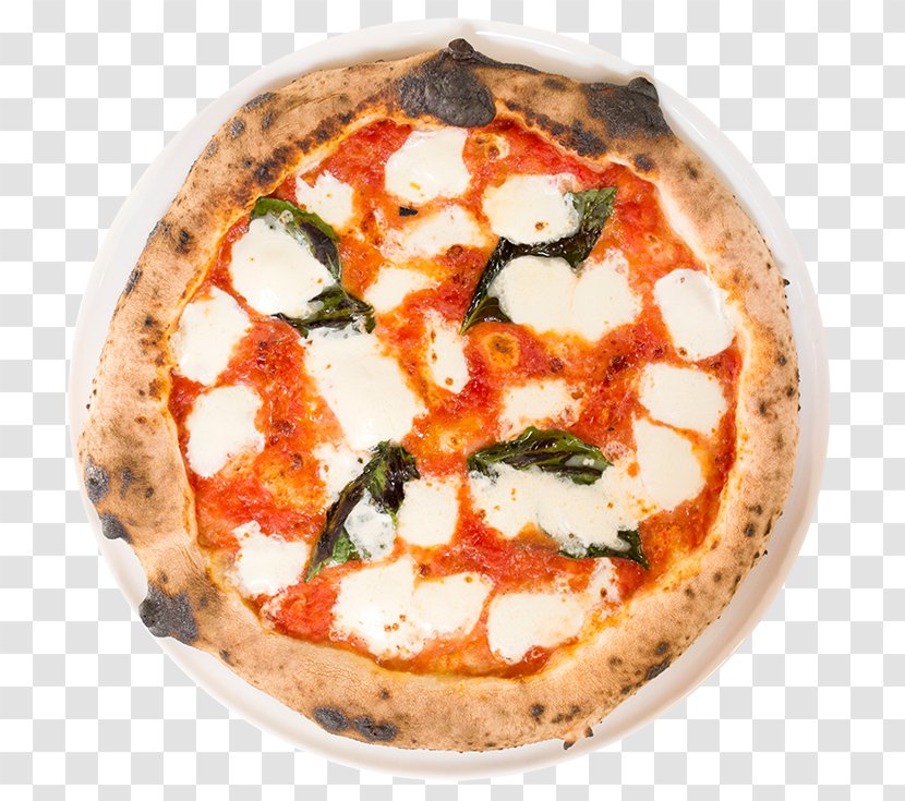 Neapolitan Pizza Margherita Cuisine Vegetarian Transparent PNG