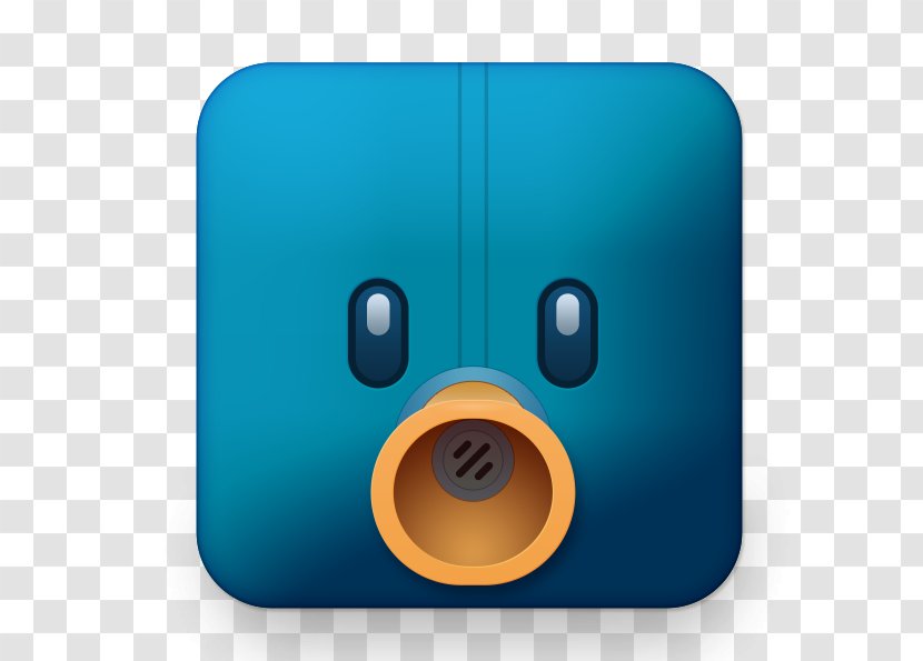 Duck Icon - Technology - Blue Creative Transparent PNG