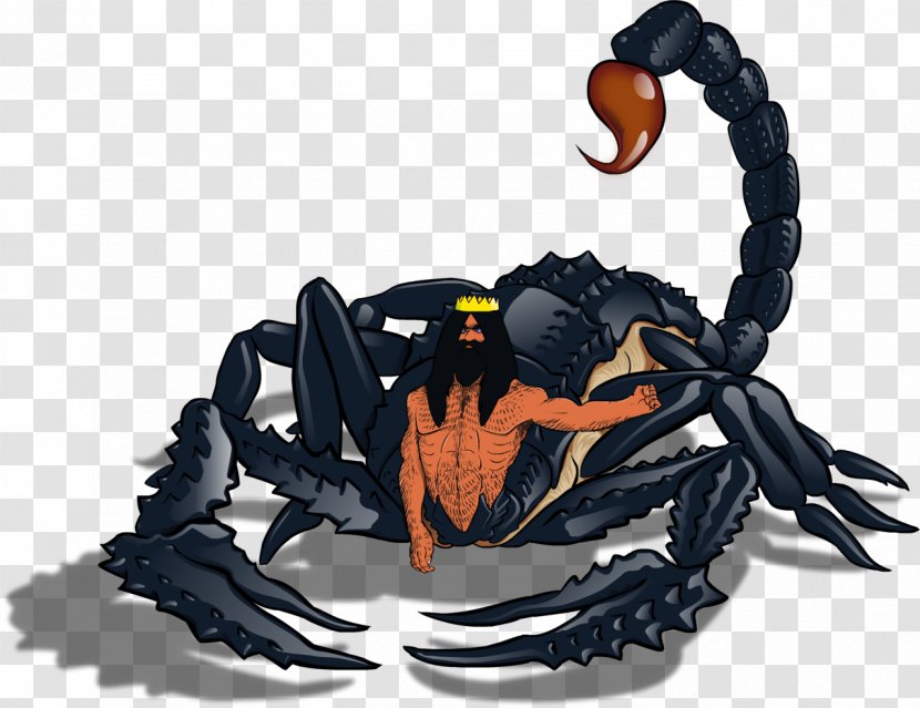 Crab Character Fiction Animated Cartoon - Scorpion King Transparent PNG
