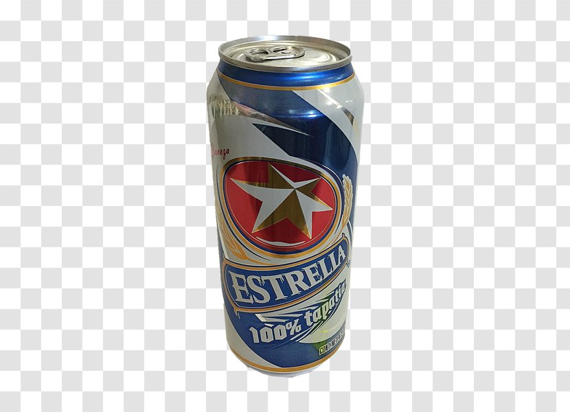 Beer Estrella Damm Fizzy Drinks Aluminum Can Tin - Milliliter Transparent PNG