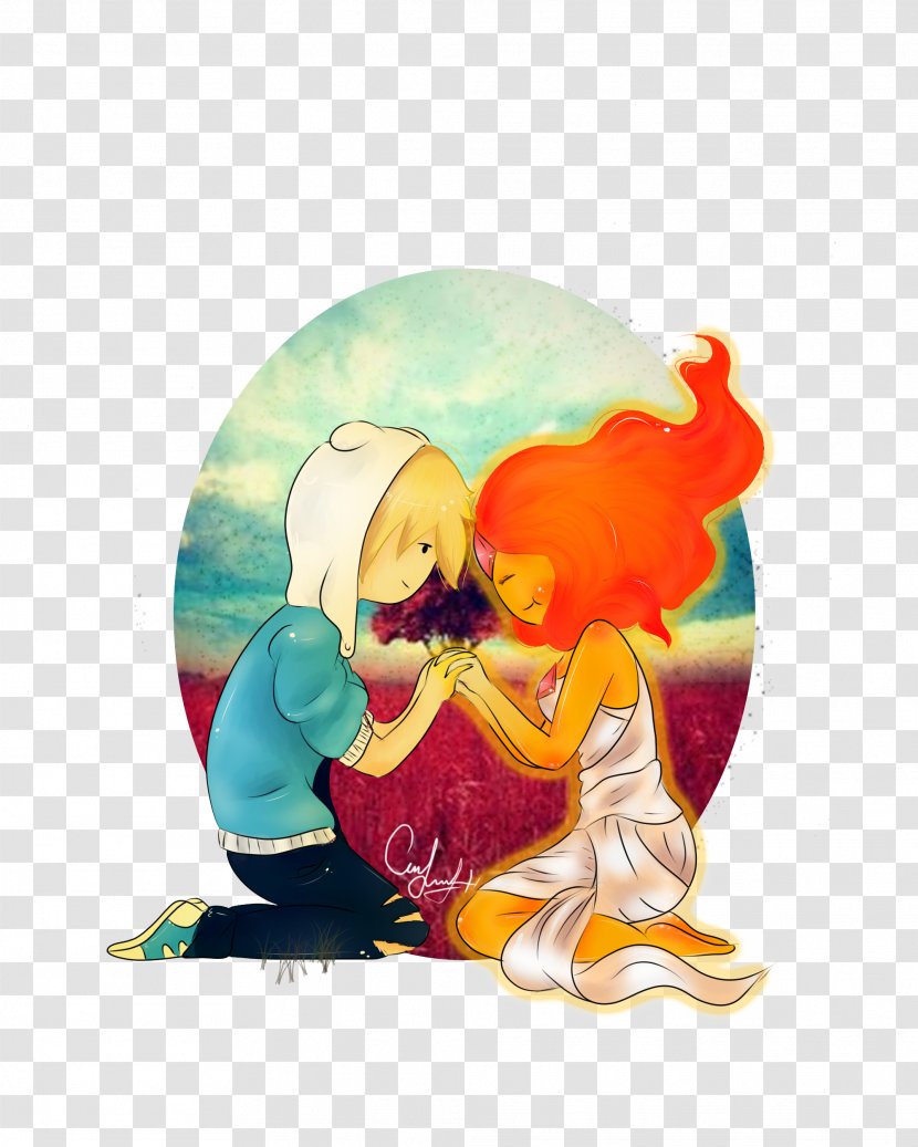 Finn The Human Flame Princess Bubblegum Marceline Vampire Queen Jake Dog - John Dimaggio Transparent PNG