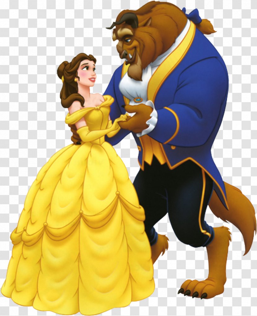 Belle Beauty And The Beast Cogsworth - Yellow - Frame Transparent PNG