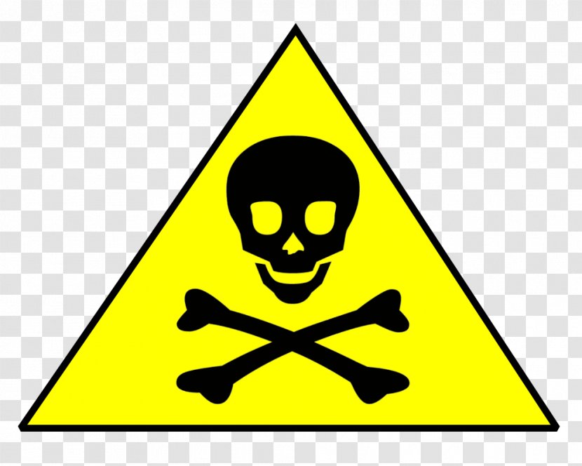 Skull And Bones Calavera Crossbones Human Symbolism - Poster - Caution Chemicals Cliparts Transparent PNG