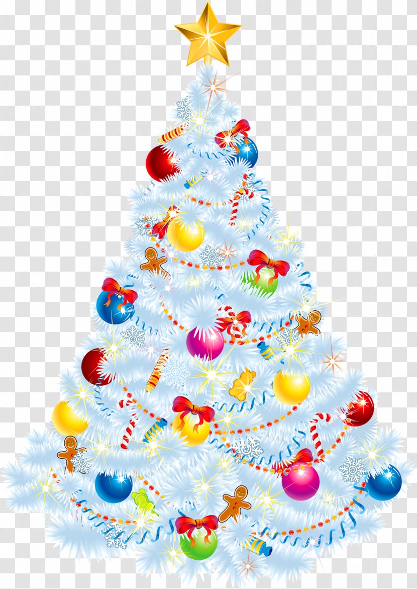 Christmas Tree Lights Transparent PNG