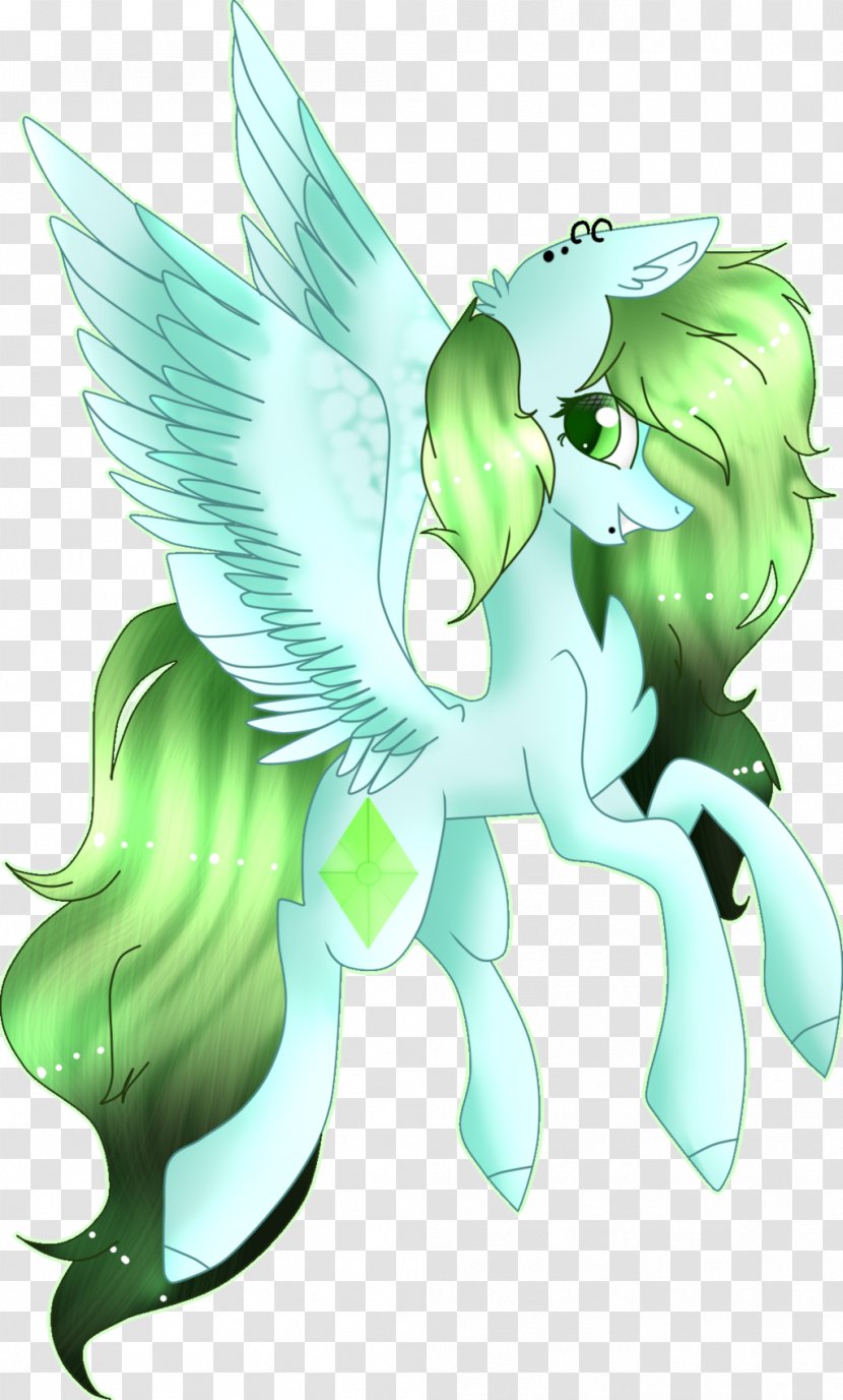Pony Horse Fairy Green - Tree Transparent PNG