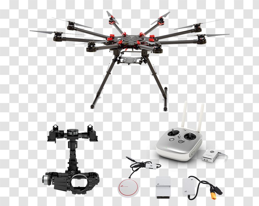 DJI Spreading Wings S1000+ Unmanned Aerial Vehicle Multirotor Aircraft - Dji S900 Transparent PNG