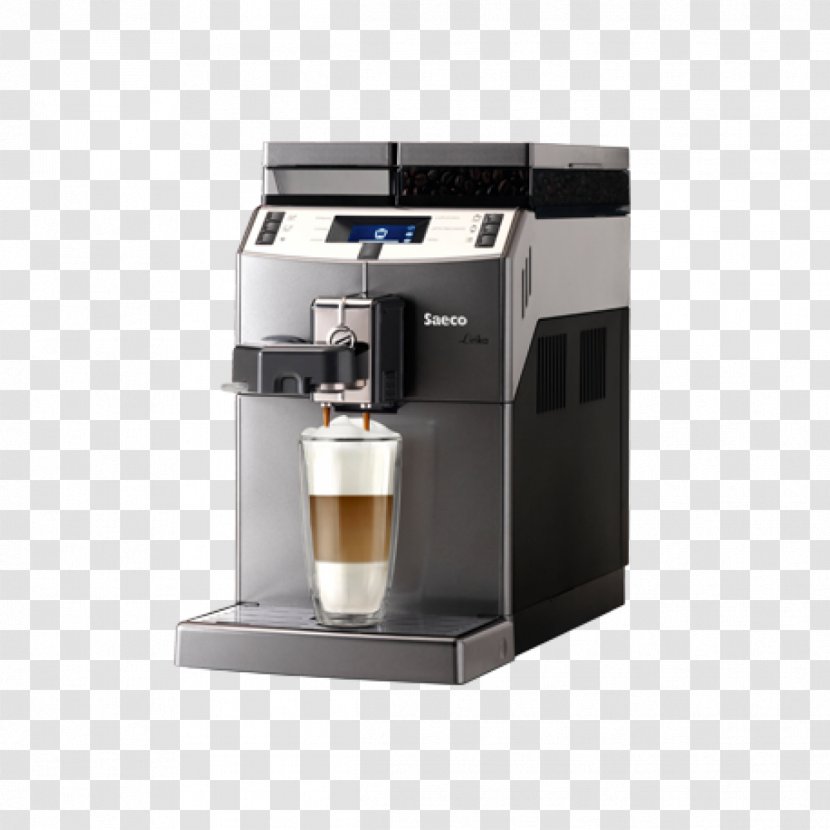 Espresso Coffee Cappuccino Philips Saeco Lirika - Machine Transparent PNG