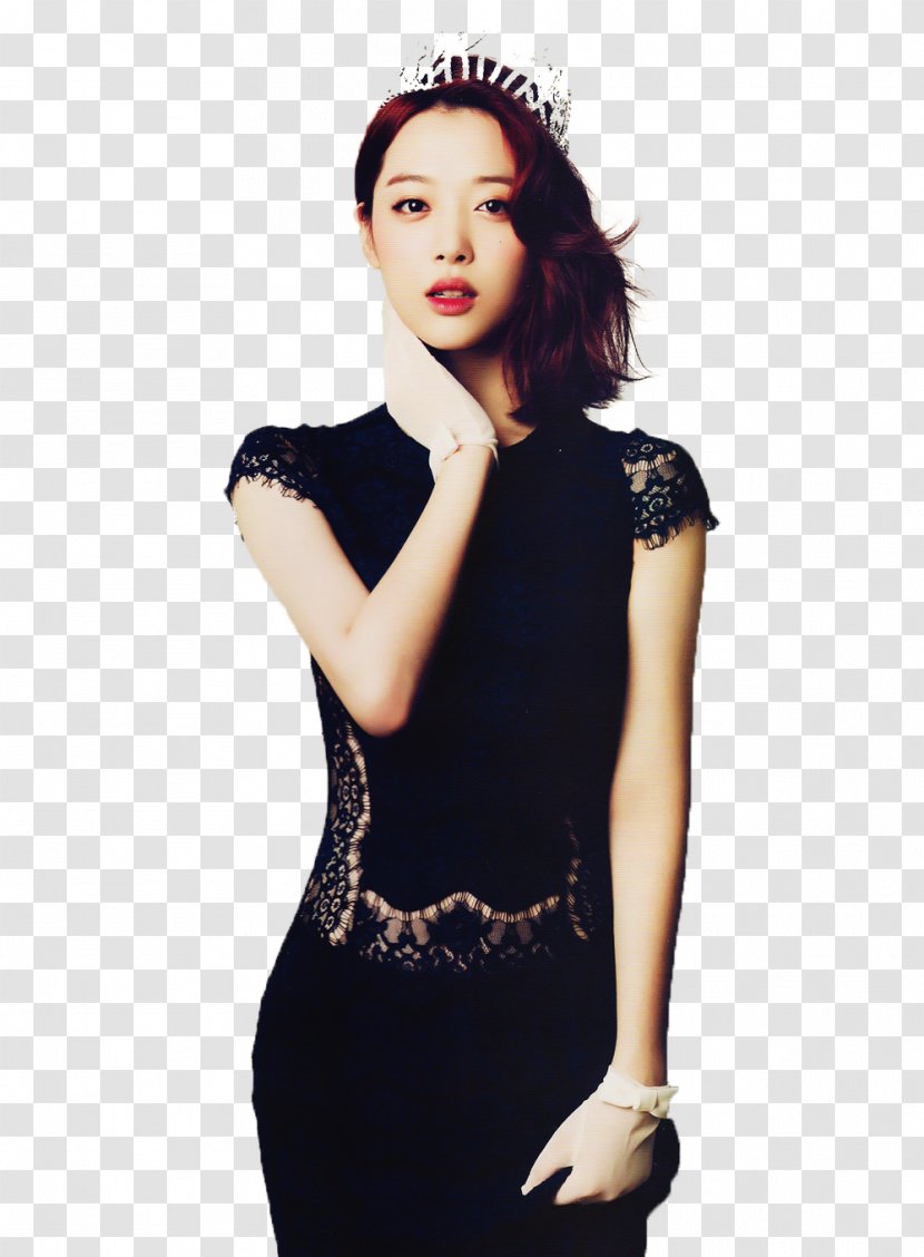 Sulli South Korea F(x) K-pop Actor - Silhouette Transparent PNG