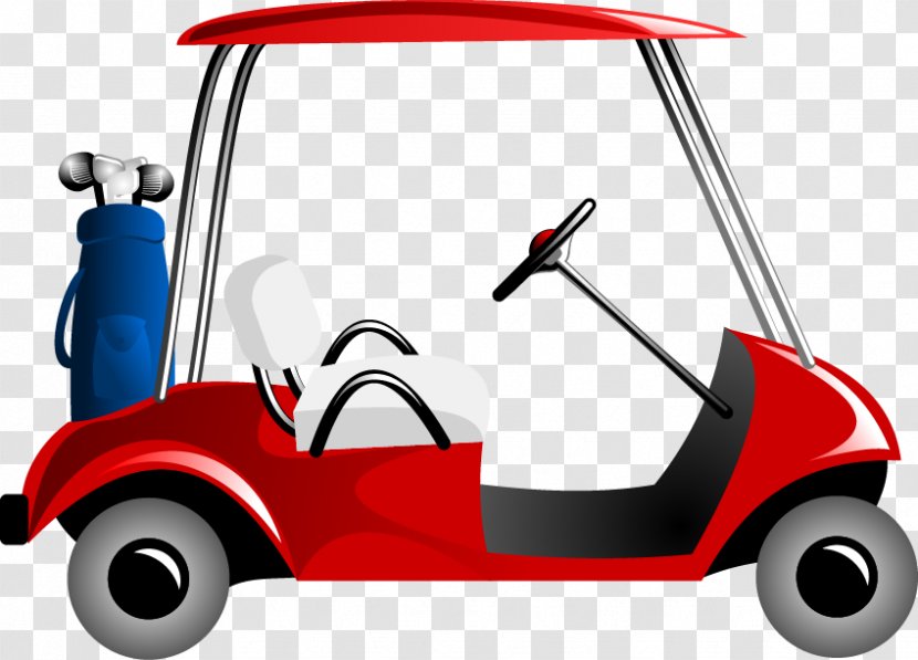Golf Course Club Clip Art - Red - Abstract Pattern Tractor Transparent PNG
