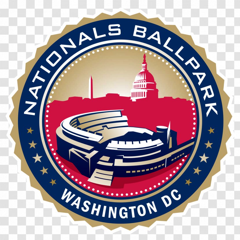 Nationals Park Washington Logo Bottle Caps Font - Label Transparent PNG