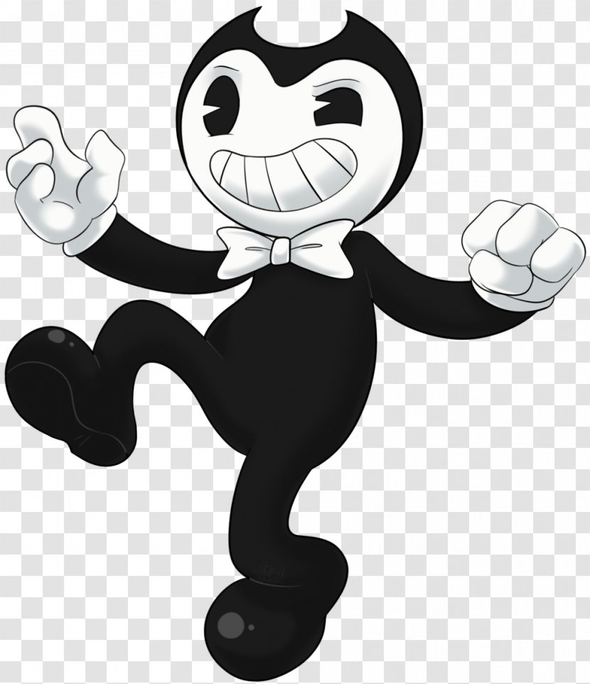 Bendy And The Ink Machine Drawing Fan Art Digital - Character Transparent PNG
