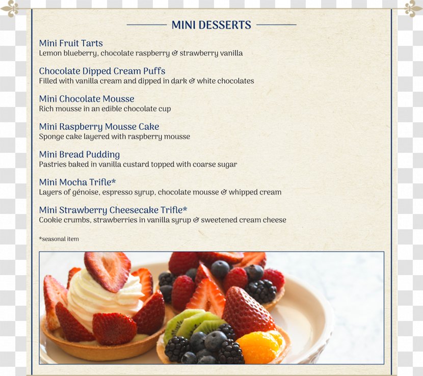 Champagne French Bakery Cafe Food Menu Transparent PNG