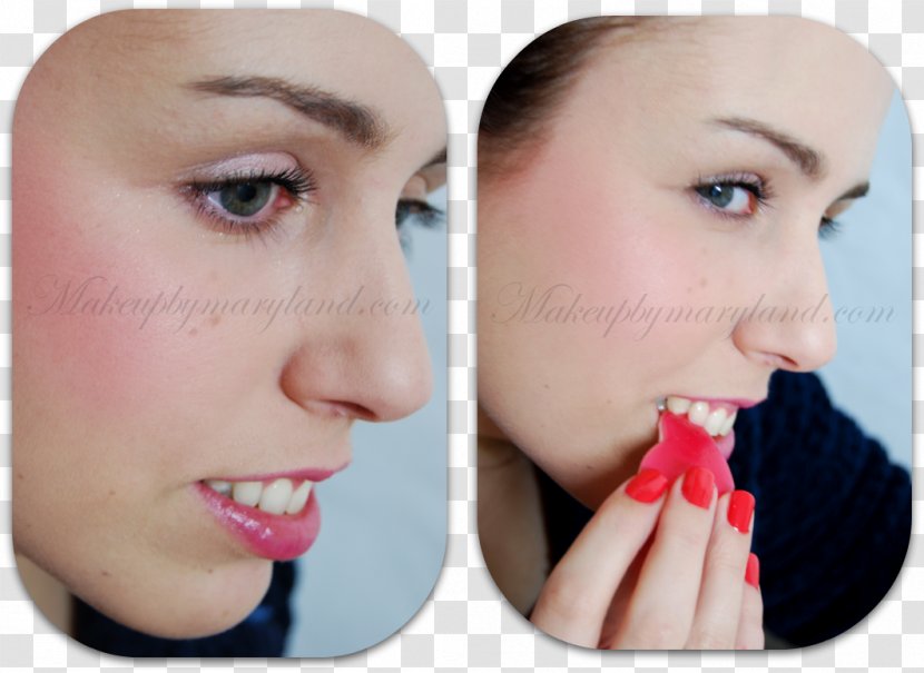 Eyelash Lip Gloss Lipstick Mouth - Eyebrow - Lovely Style Transparent PNG