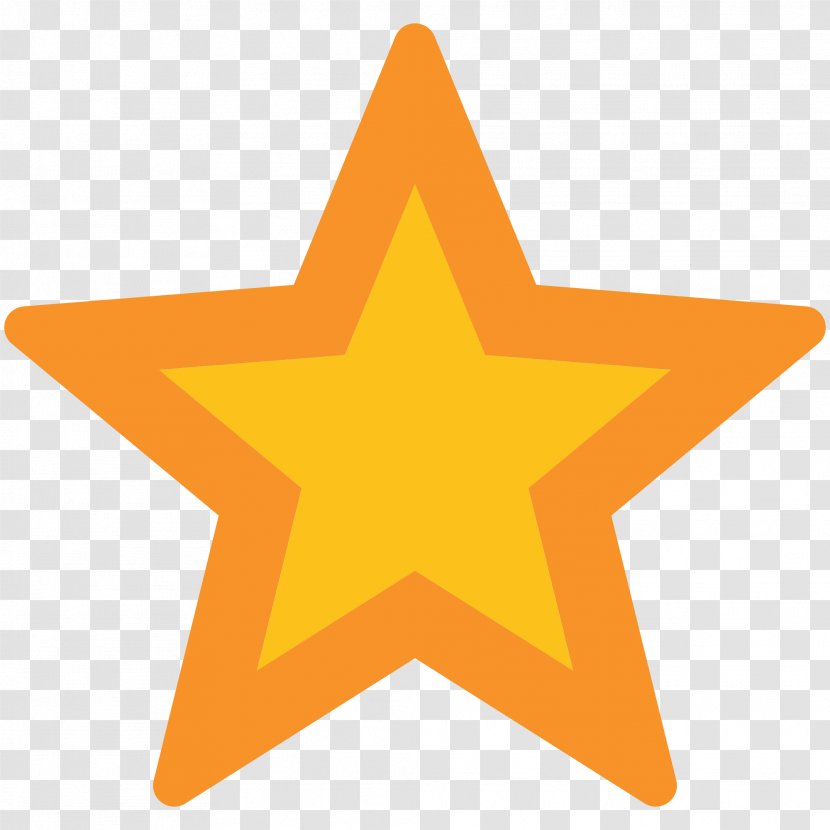 Emoji Five-pointed Star Clip Art - Noto Fonts Transparent PNG