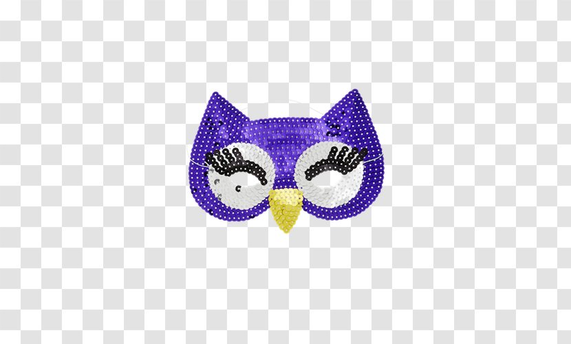 Owl Mask Disguise Costume Sequin Transparent PNG