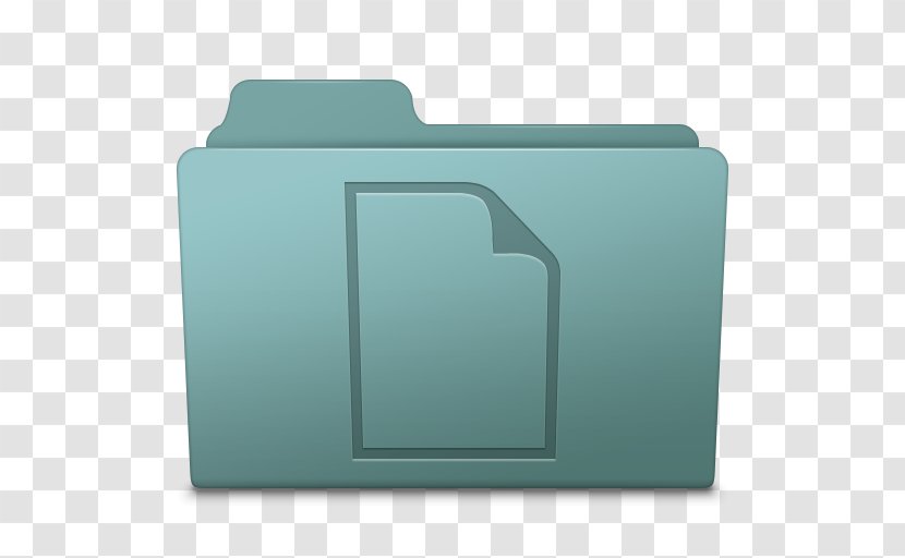 Rectangle Aqua - Computer Monitors - Documents Folder Willow Transparent PNG
