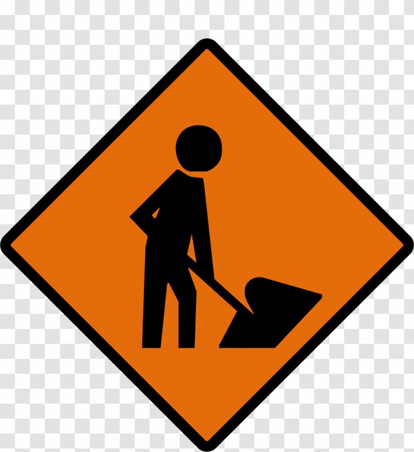 Roadworks Traffic Sign Architectural Engineering Construction Site Safety - Signage - B Transparent PNG