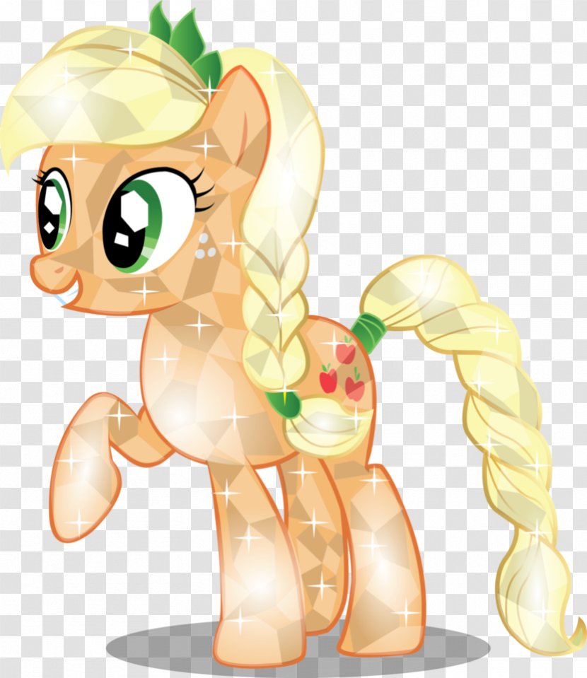 Applejack Horse Pony Pinkie Pie Twilight Sparkle - Watercolor Transparent PNG