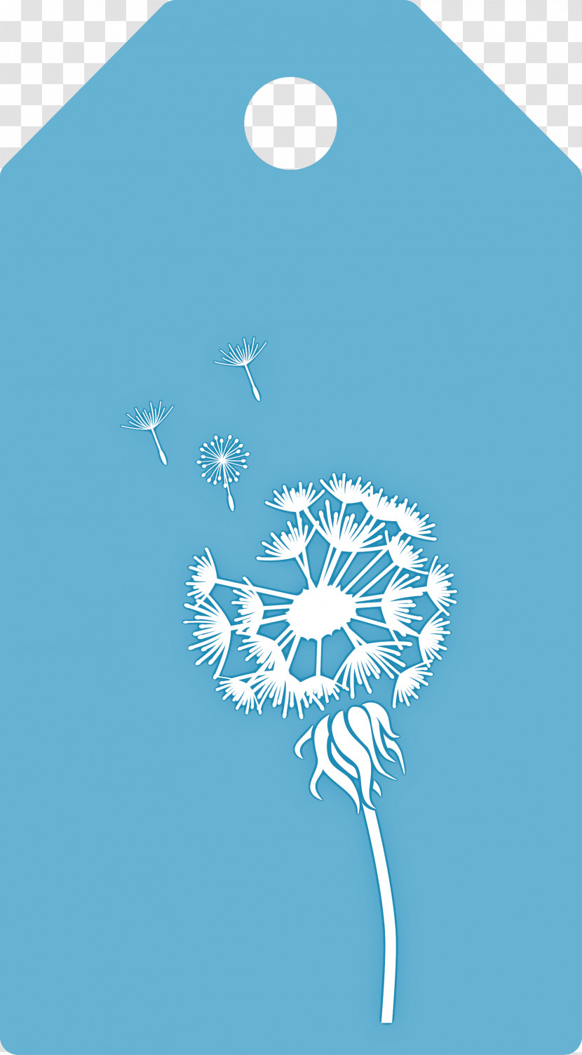 Dandelion Tag Transparent PNG