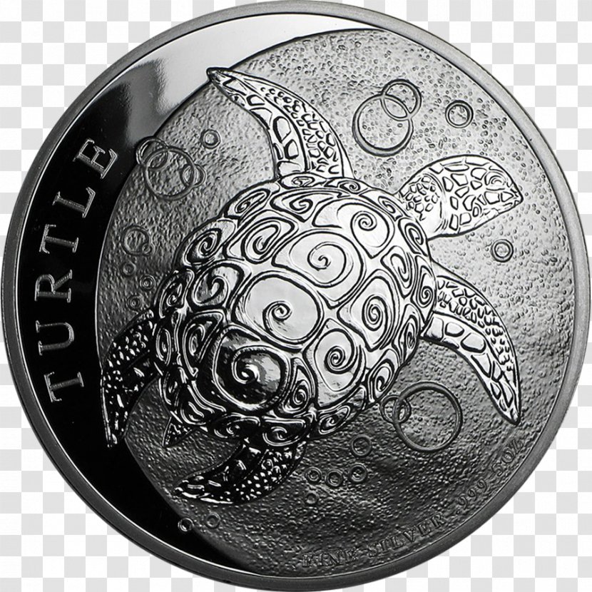 Turtle Silver Taxi New Zealand Fiji - Coin Transparent PNG