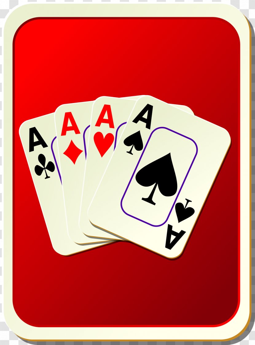 Contract Bridge Playing Card Suit Ace Clip Art - Cartoon - Play Cards Cliparts Transparent PNG
