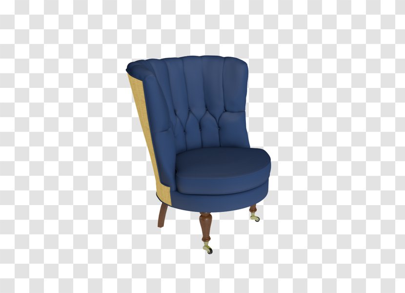 Chair Comfort Armrest - Cobalt Blue - Wing Transparent PNG